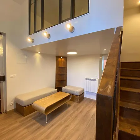 Cozy Bright Double Mezzanines Near Paris *